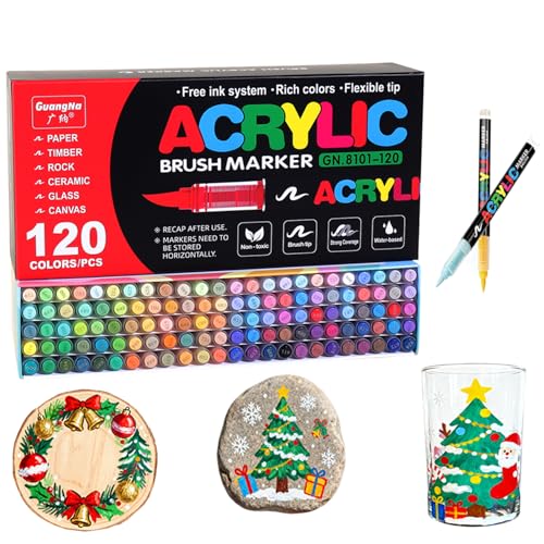Acrylic Paint Markers (120 Count)