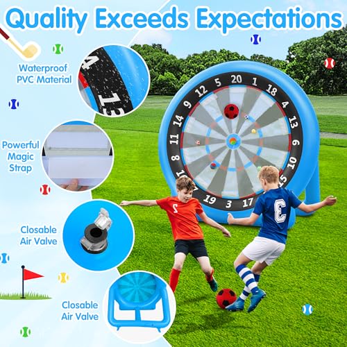 6FT Inflatable Dartboard