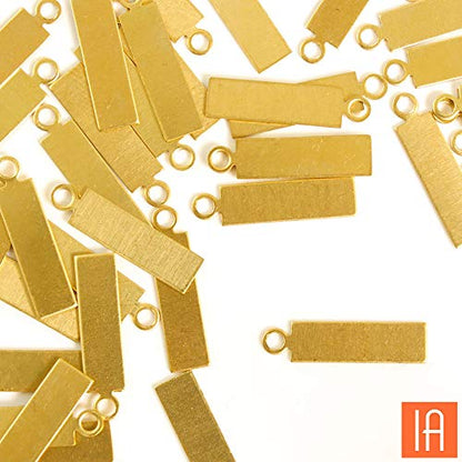 Premium Metal Stamping Rectangle Blanks for Metal Stamping and Jewelry Making
