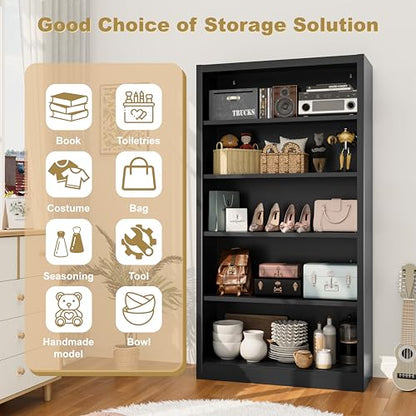 5 Shelf Bookcase