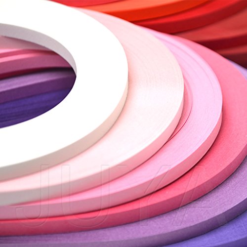 Solid Color Quilling Strips Set 42 Colors 4200 Strips 3mm (4200 Count)