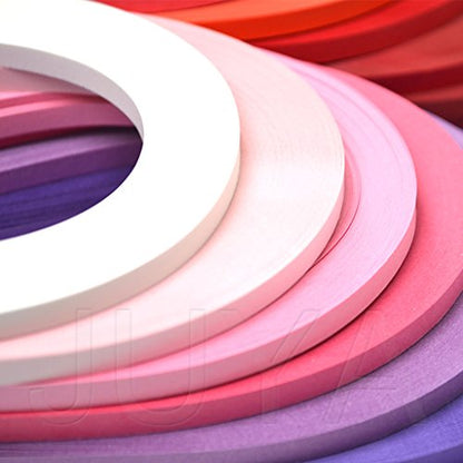 Solid Color Quilling Strips Set 42 Colors 4200 Strips 3mm (4200 Count)