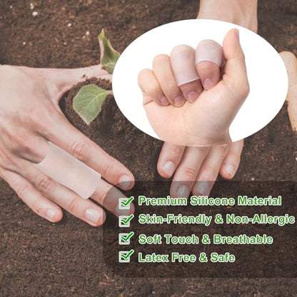 6pcs Silicone Finger Sleeves (6 Count)