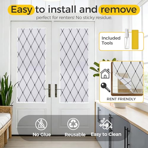 Window Privacy Film Decorative Non