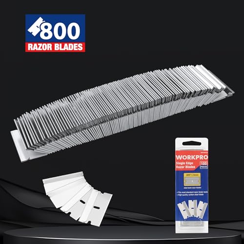 800 Pack Single Edge Razor Blades (800 Count)