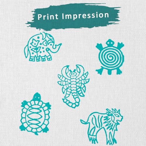 Animal Print Stamp (5 Count)