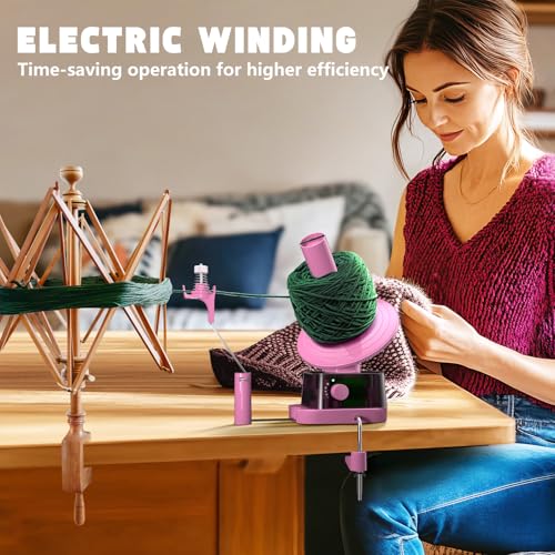 Yarn Winder Electric Yarn Ball Winder for Crocheting