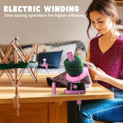 Yarn Winder Electric Yarn Ball Winder for Crocheting