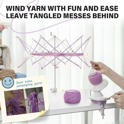 Yarn Winder and Swift