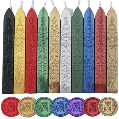 20Pcs Wax Sealing Sticks with Wicks (12 Count)
