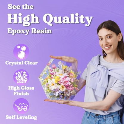 1 2 Gallon Epoxy Resin (64 Ounce)