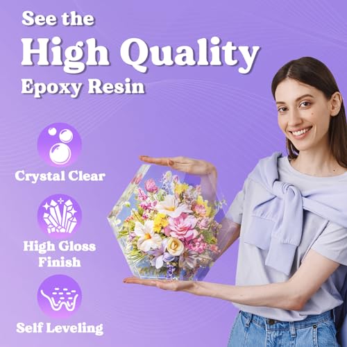 1 2 Gallon Epoxy Resin (64 Ounce)