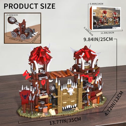 Bonfire Gate Building Set for Teens (1279 Count)