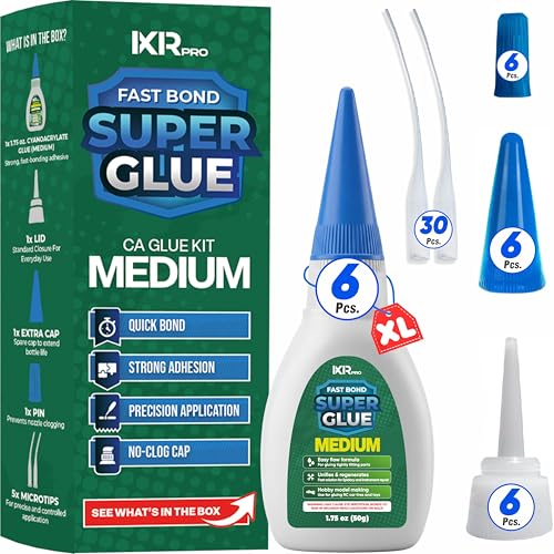 Medium CA Glue (6 Count)