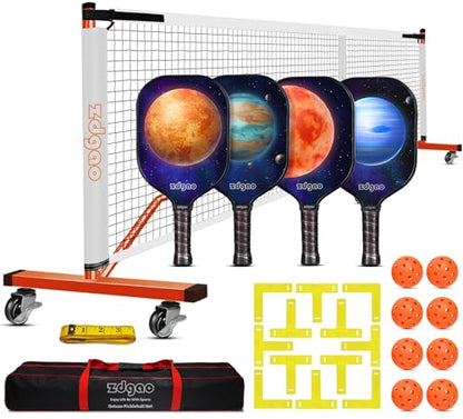 Pickleball Net Set with Wheels
