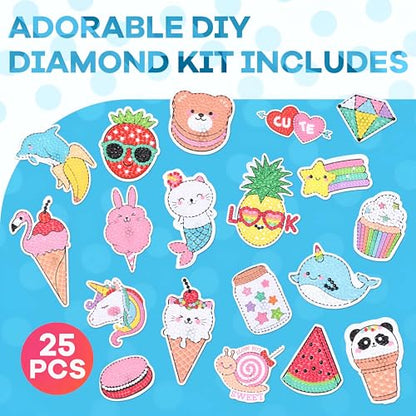 5D Unicorn Diamond Painting Stickers Kits Arts and Crafts for Kids