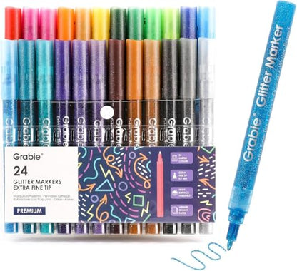 Glitter Acrylic Paint Markers