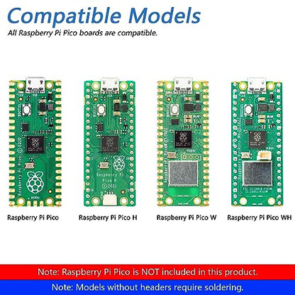 Mecanum Wheel Car Kit for Raspberry Pi Pico