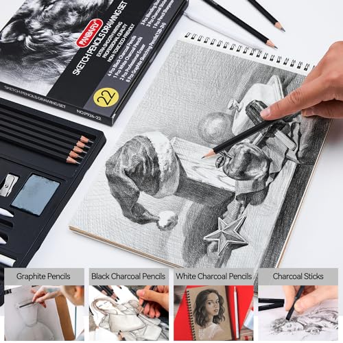 Drawing Sketching Pencil Set (22 Count)