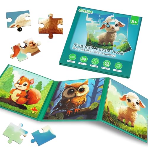 Magnetic Puzzles for Toddlers 3 (36 Count)