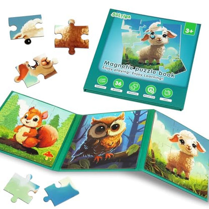 Magnetic Puzzles for Toddlers 3 (36 Count)