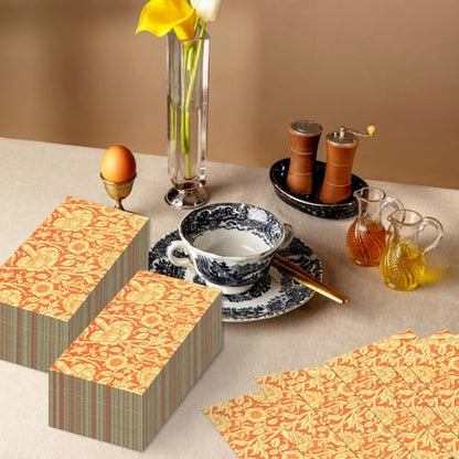Vintage Floral Paper Napkins