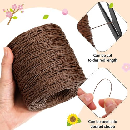 1345 Feet Floral Vine Bind Wire Rustic Craft Wire