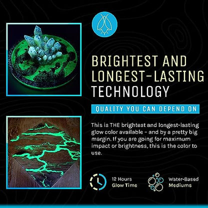 Glow in The Dark Pigment Powder (2.1164 Ounce)