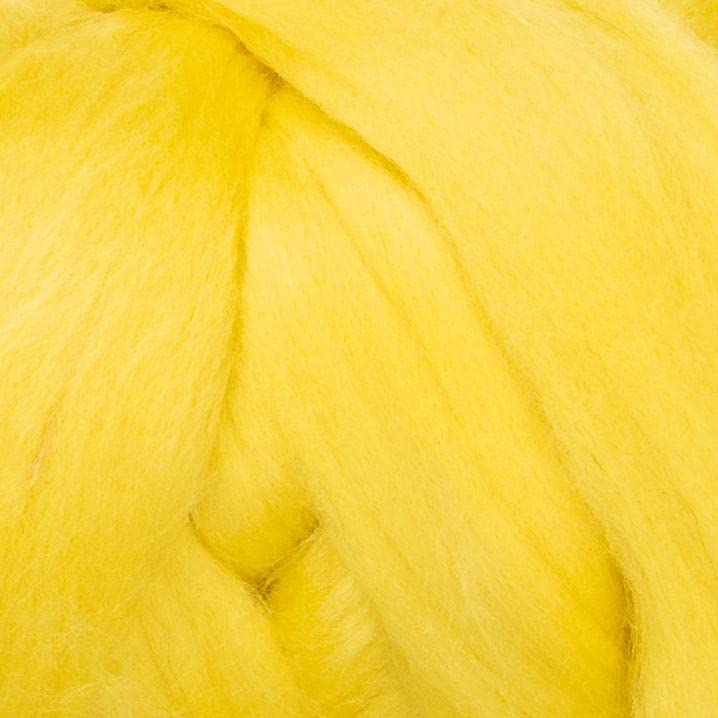 Colored Natural Wool roving (8 Ounce)