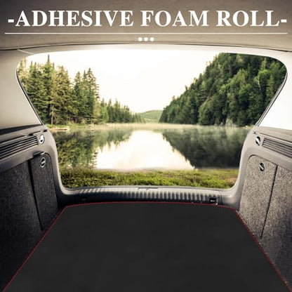 Adhesive Foam Padding Roll Closed Cell Sponge Neoprene Insulation Board Foam Sheet Pad with Sticky Back for Anti Vibration