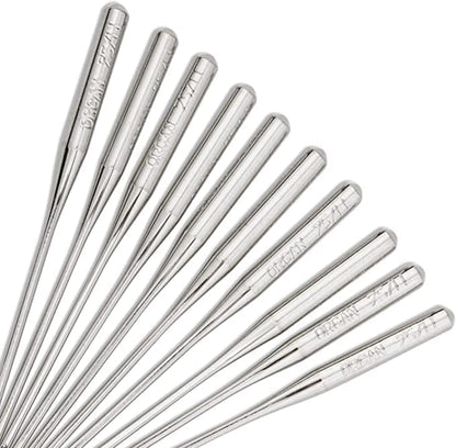 50 Pcs Embroidery Sewing Machine Needles Size 90/14 130/705H HAx1 Sewing Needles for Brother Sewing Machine (5 Pack of 10 Needles)