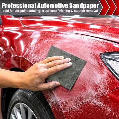 600 Grit Sand Paper 9" x 11" (12 Count)