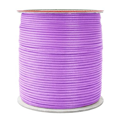 2mm Lilac Waxed Cord (327 Foot)