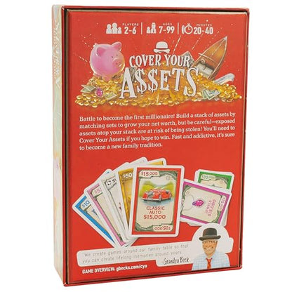 Cover Your Assets Set Collection Card Game