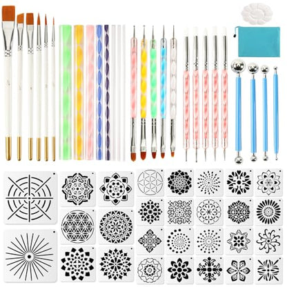 Mandala Dotting Tools Painting Kit (58 Count)
