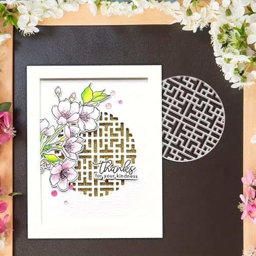 Geometric Cutting Die for Scrapbooking