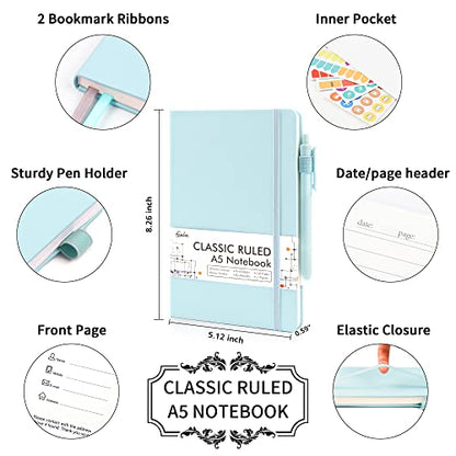 5 Pack Notebooks Journals Bulk (5 Count)
