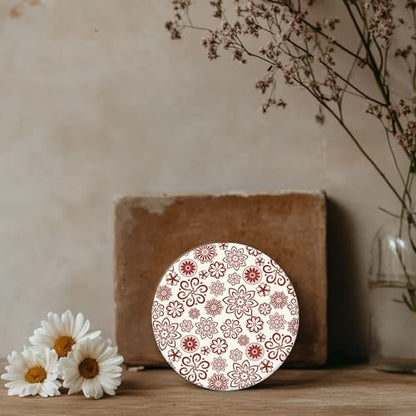 Lace Flowers Polymer Clay Texture Sheets Geometric Flowers Silicone Texture Stamp Clay Texture Mat Modeling Pattern Pad Texture Sheets for Jewelry and Clay Earrings Tools