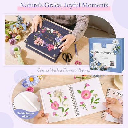 Flower Press Kit for Adults