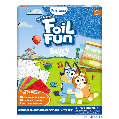 Foil Fun Bluey