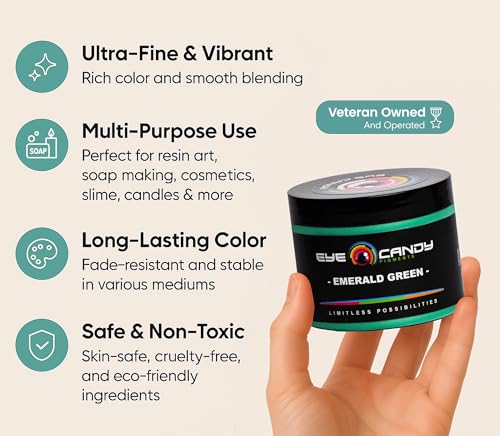 Pigments Premium Green Mica Powder