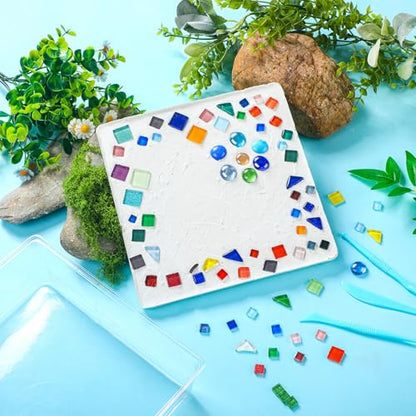 24 Pcs Stepping Stone Kit Includes Concrete Mold (24 Count)