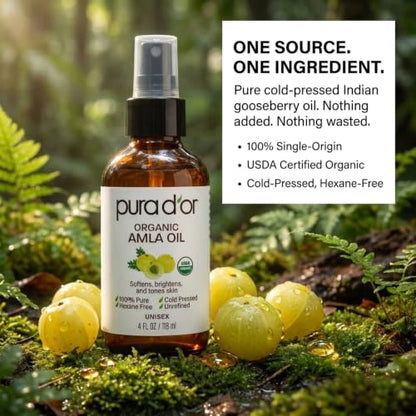 4 Oz ORGANIC Amla Oil (4 Fl Oz)