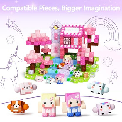 8PCS Magnetic Action Figures (8 Count)