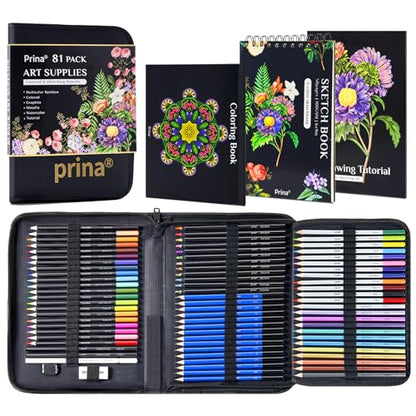 81 Drawing Set Sketching Kit (81 Count)