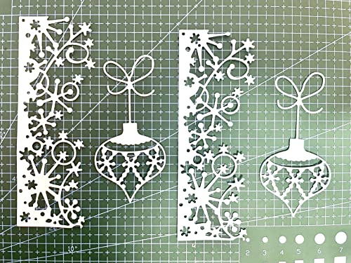 Ammsochy Metal Cutting Dies DIY Merry Christams Embossing Stencil Template Scrapbooking Card Making Mold Photo Album Arts Crafts Tools