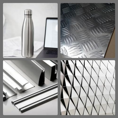 2 Pack 6061 T651 Aluminum Sheet Metal 6" x 12" x 1