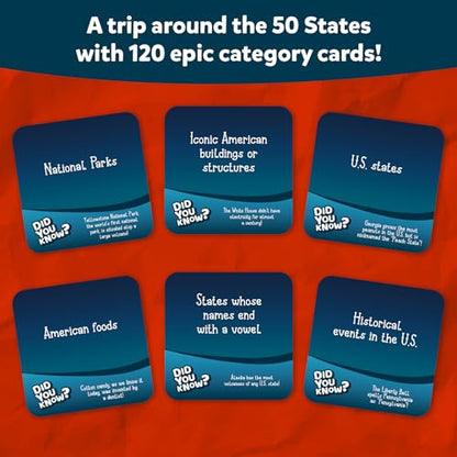 Rapid Rumble A Trip Around The 50 States Board Game for Kids