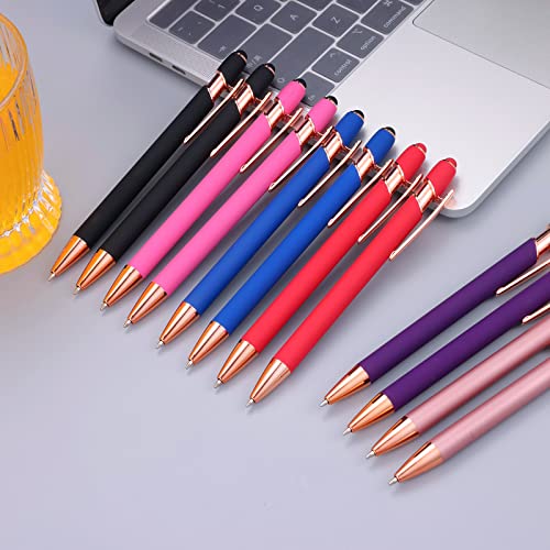 12 PCS 2 in 1 Stylus Ballpoint Pen with Stylus Tip