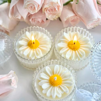 Daisy Candle Molds